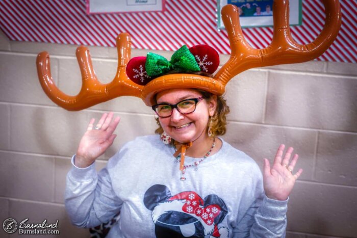 Laura at our church’s Breakfast with Santa