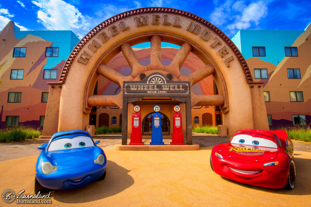 Cars at Disney’s Art of Animation Resort