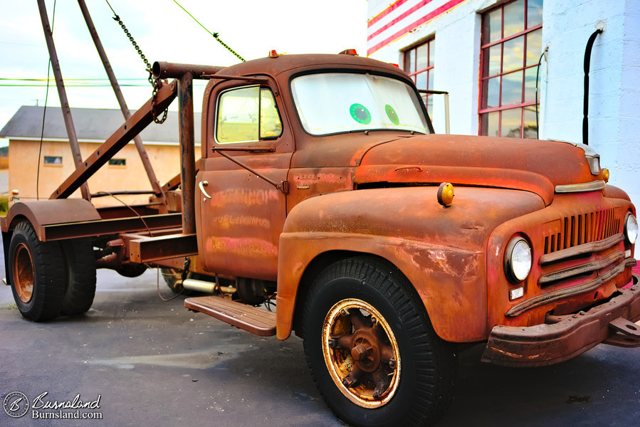 Tow Truck at Cars on the Route in Galena, Kansas