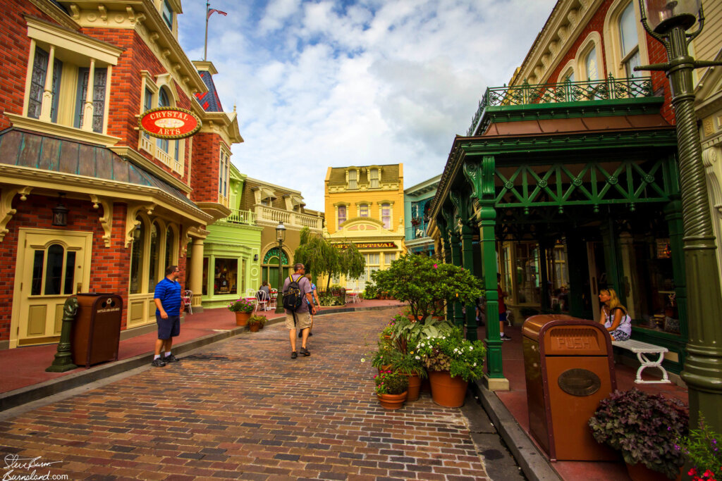 Center Street in the Magic Kingdom at Walt Disney World