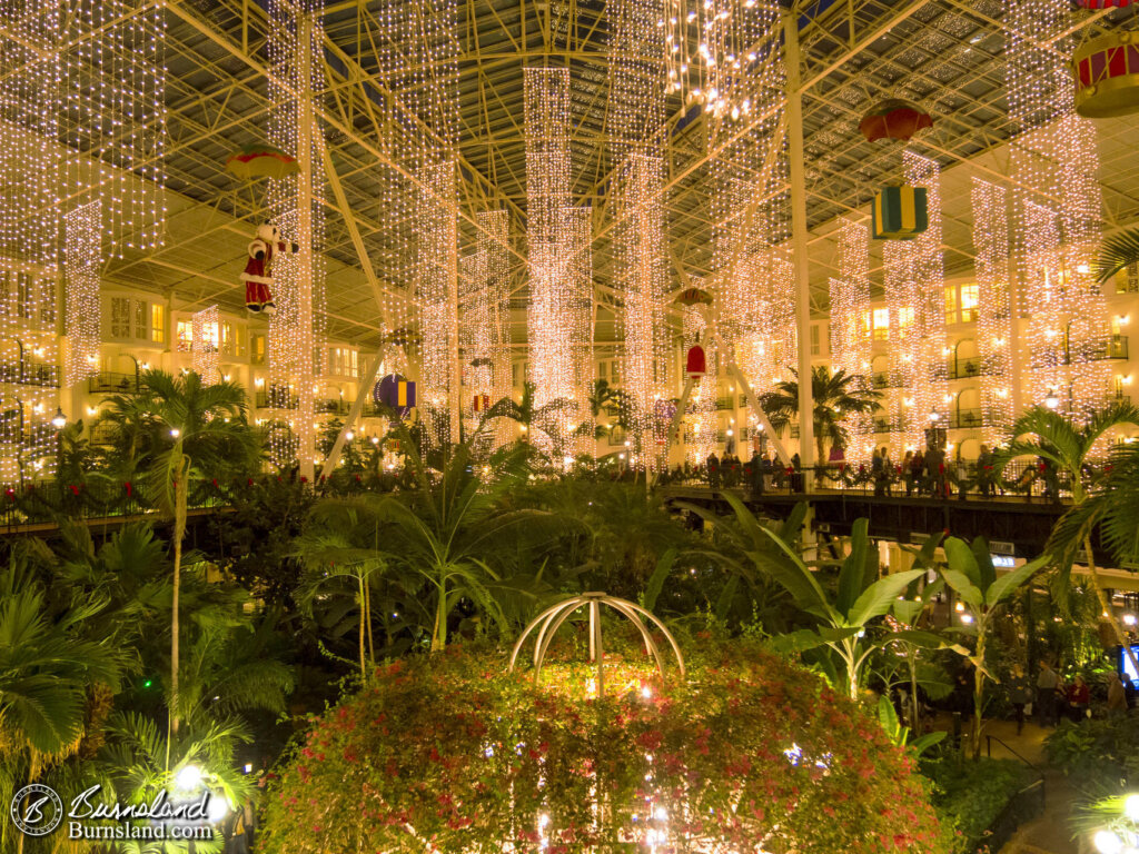 Christmas at the Gaylord Opryland Resort in Nashville, Tennessee