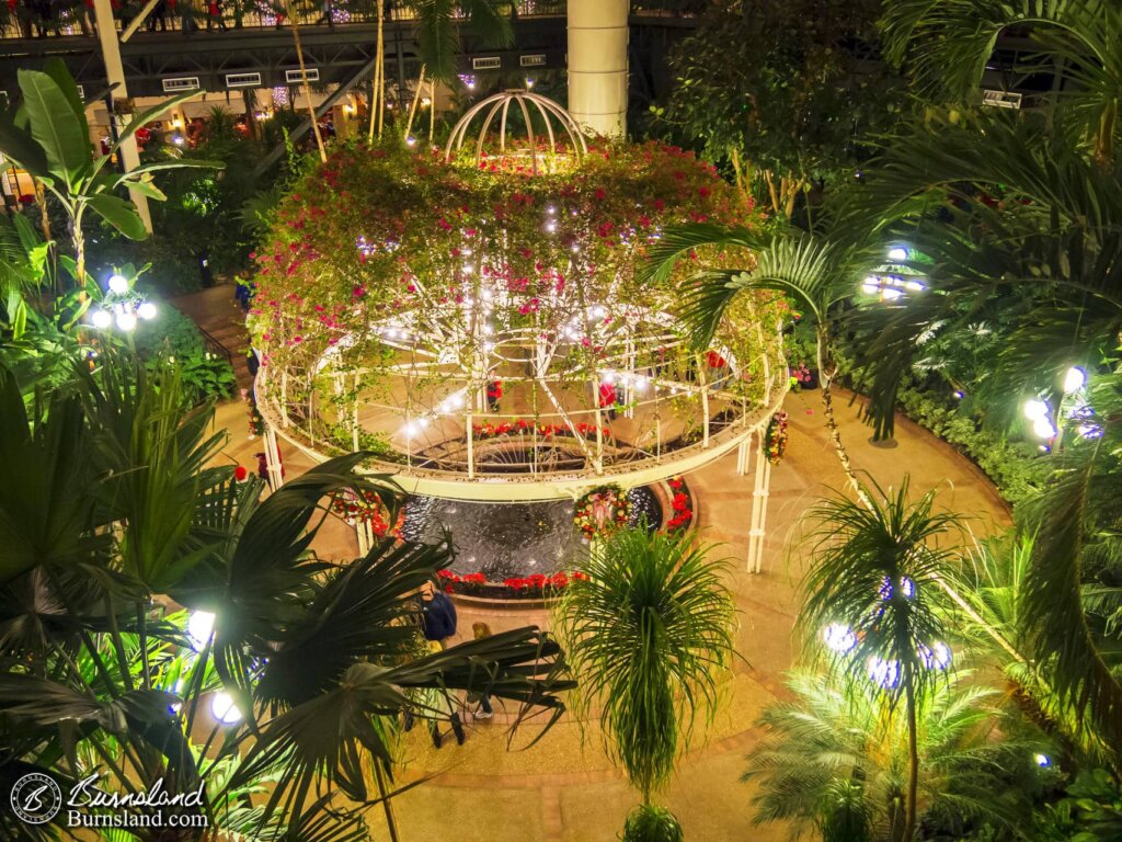 Christmas at the Gaylord Opryland Resort in Nashville, Tennessee