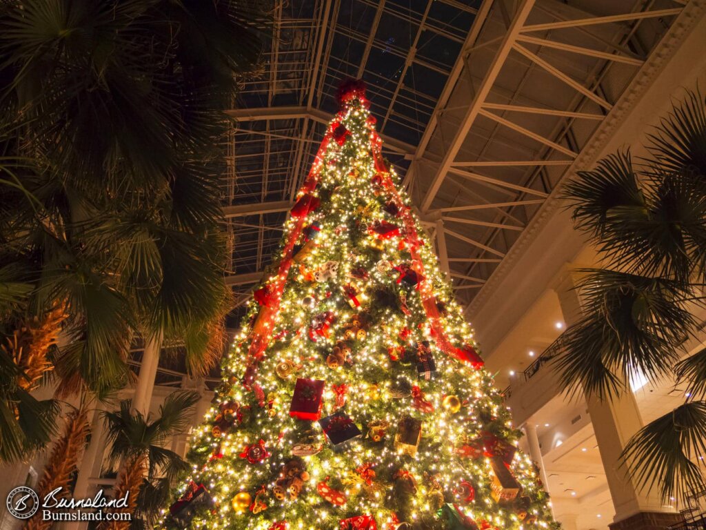 Christmas at the Gaylord Opryland Resort in Nashville, Tennessee