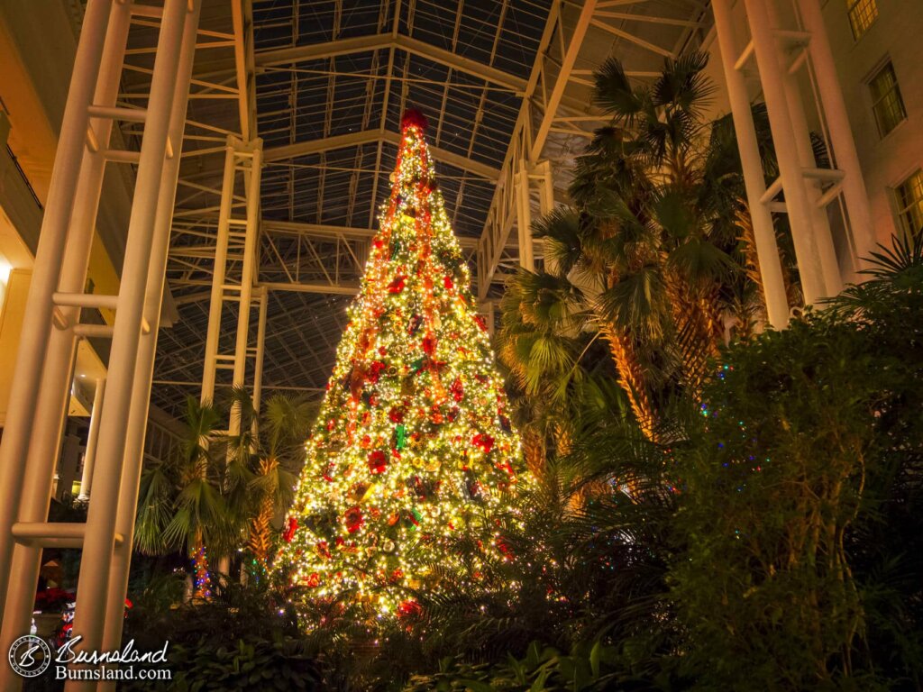 Christmas at the Gaylord Opryland Resort in Nashville, Tennessee