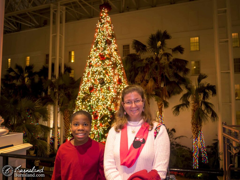 Christmas at the Gaylord Opryland Resort in Nashville, Tennessee