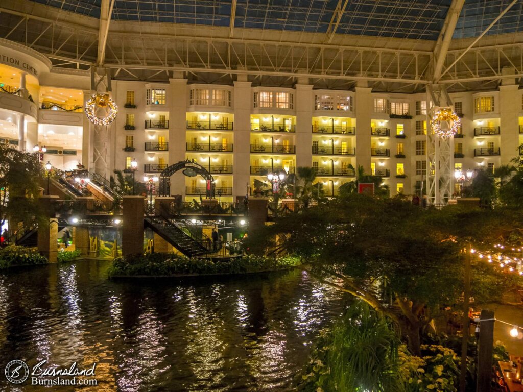 Christmas at the Gaylord Opryland Resort in Nashville, Tennessee