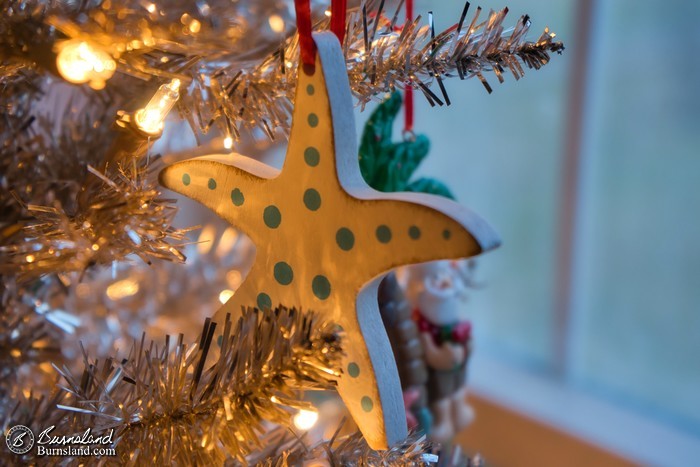 Starfish Christmas ornament