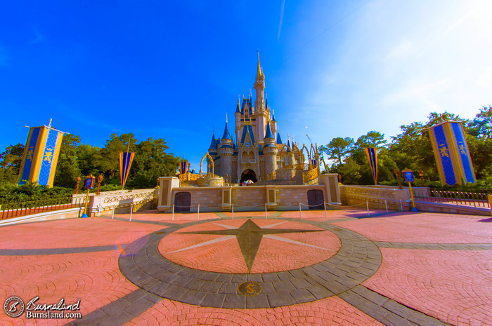 Cinderella Castle All Alone