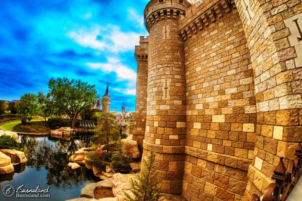 Cinderella Castle Walls at Walt Disney World