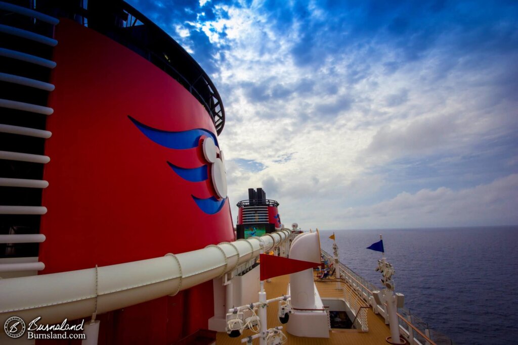 Clouds at sea on the Disney Dream