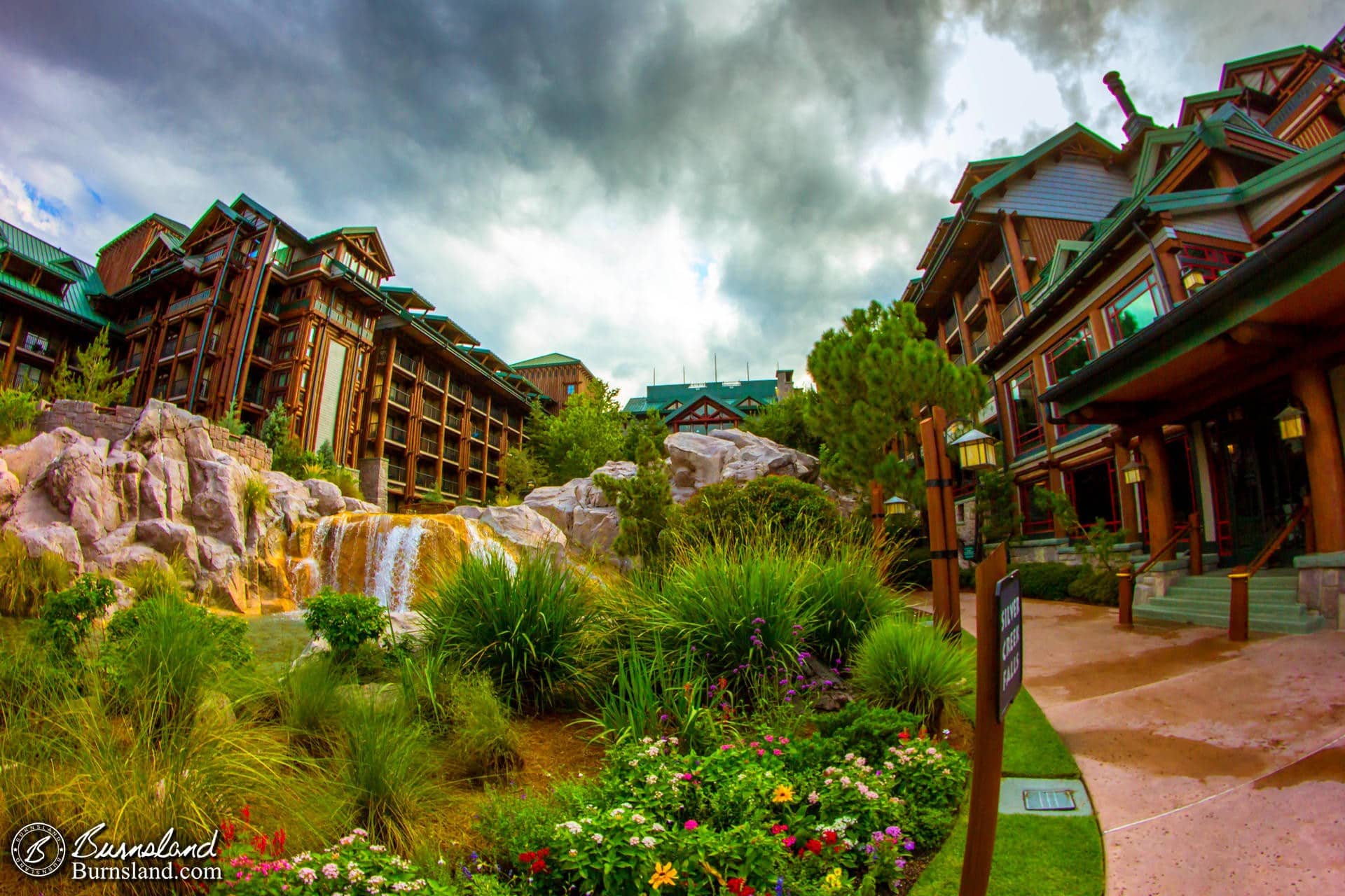 Clouds at the Wilderness Lodge at Walt Disney World