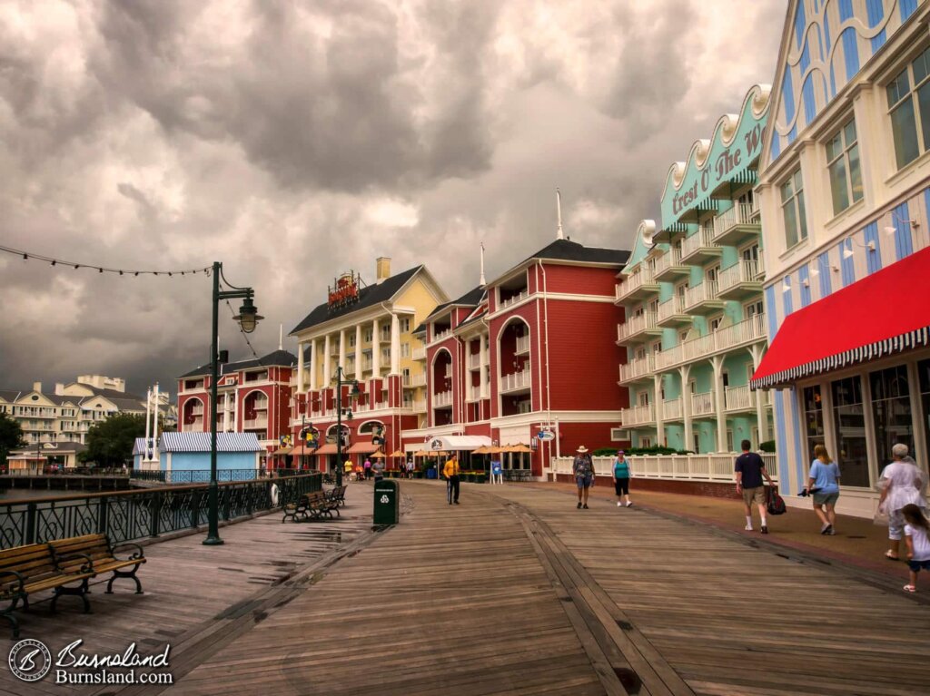 Clouds Over the Boardwalk at Walt Disney World