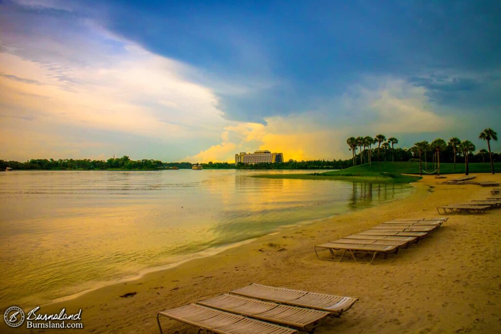 Contemporary Resort Across Seven Seas Lagoon