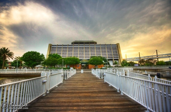 Contemporary Resort at Sunset / Observations of the Past Week