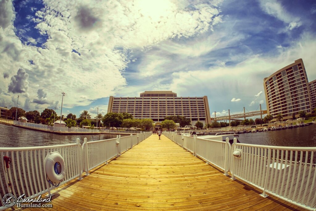 Contemporary Resort Boat Dock at Walt Disney World