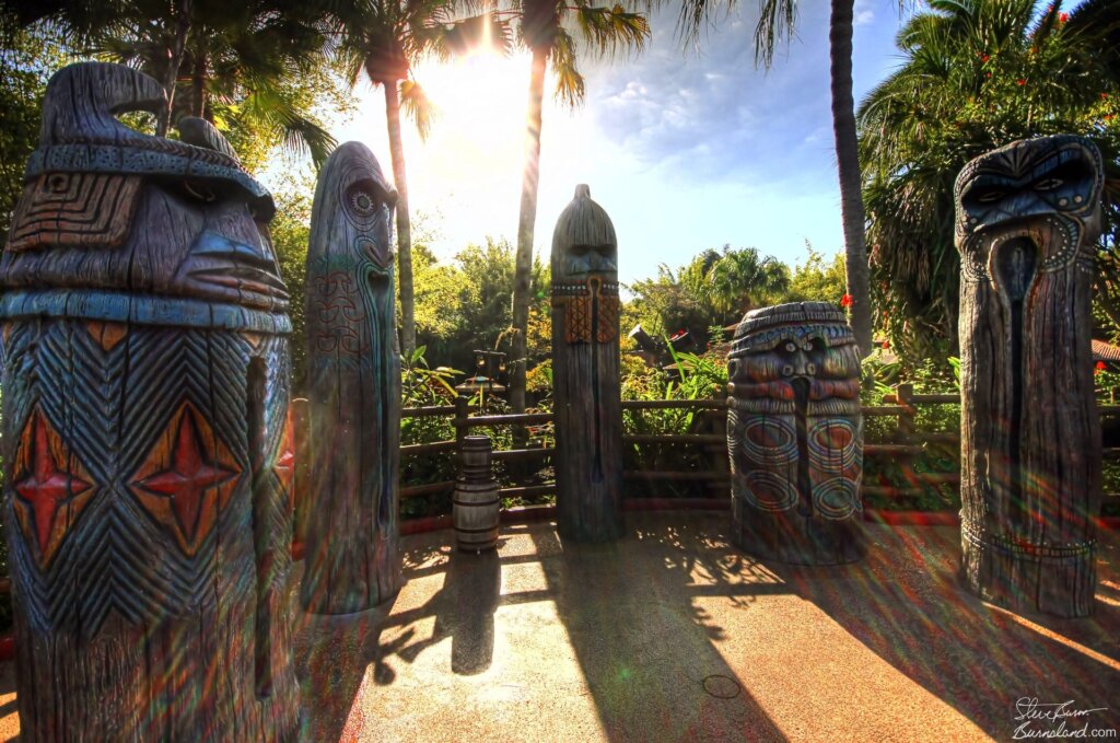 Adventureland Tikis in the Magic Kingdom at Walt Disney World