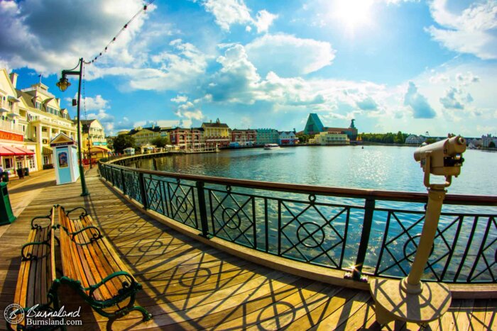 Along the Boardwalk at Walt Disney World