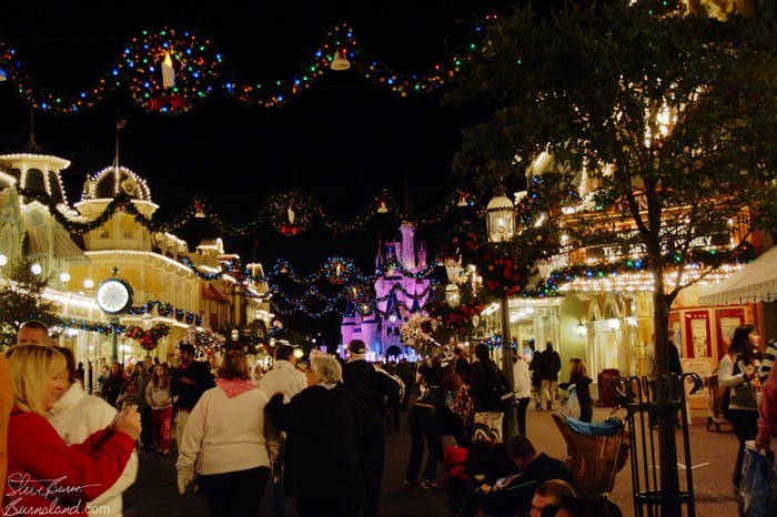 Daily Photo: Christmas at Night at the Magic Kingdom