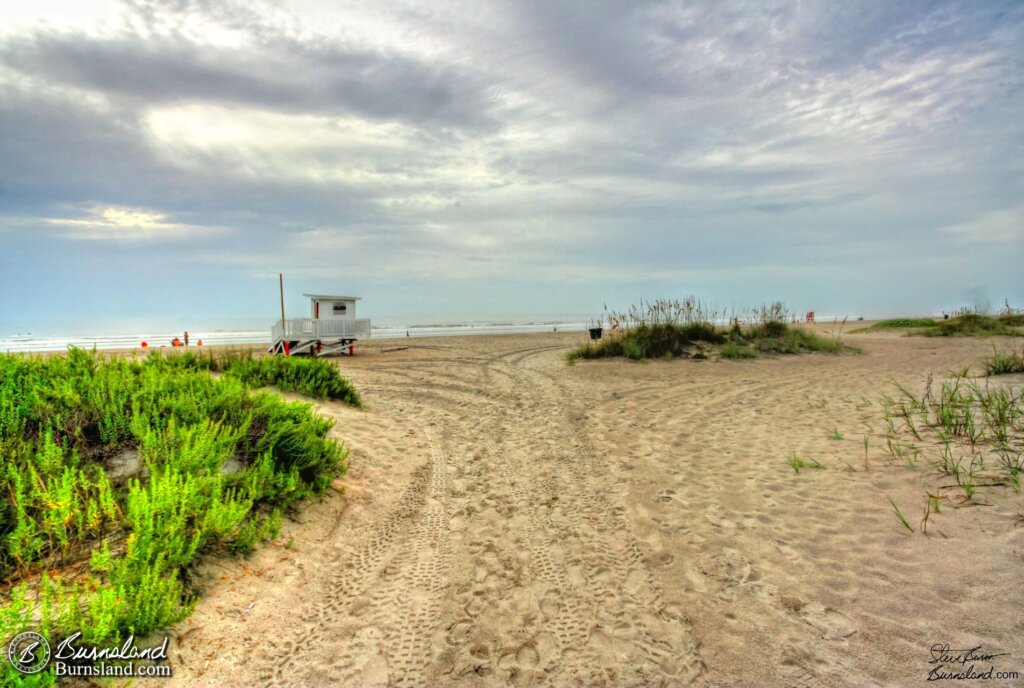 Clouds at the beach at Cocoa Beach, Florida