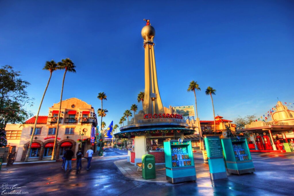 Crossroads of the World in Disney’s Hollywood Studios at Walt Disney World