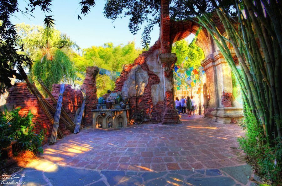 Asia Ruins in Disney’s Animal Kingdom at Walt Disney World