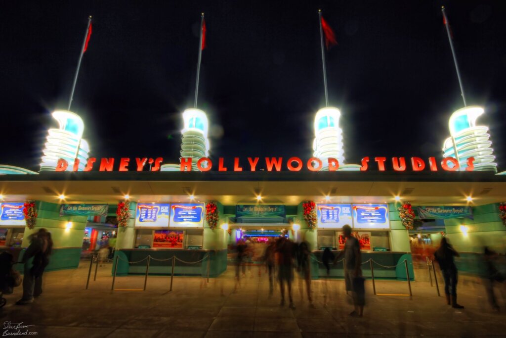 Disney’s Hollywood Studios entrance at Walt Disney World