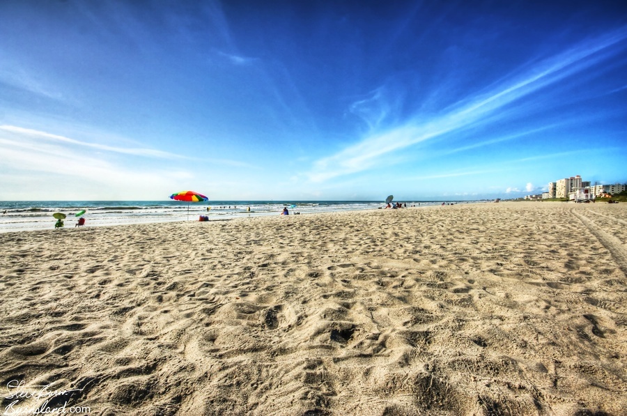 Early morning at Cocoa Beach, Florida