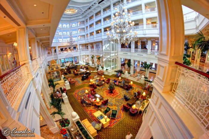 Grand Floridian lobby at Walt Disney World