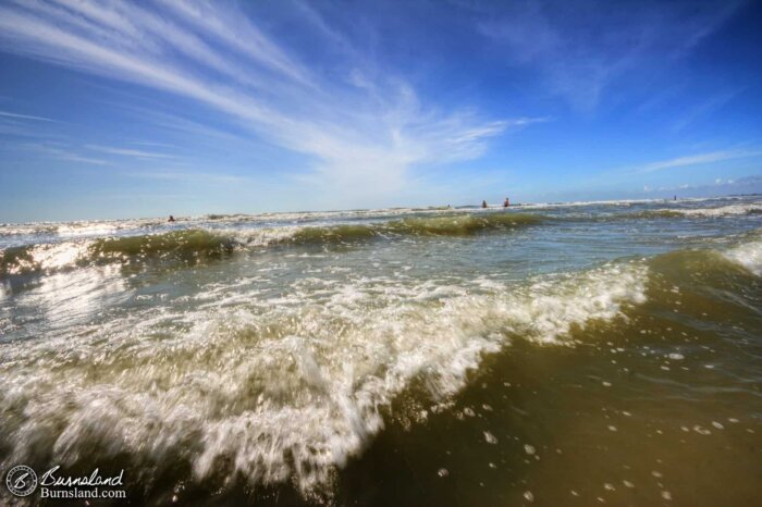 Waves at Cocoa Beach, Florida