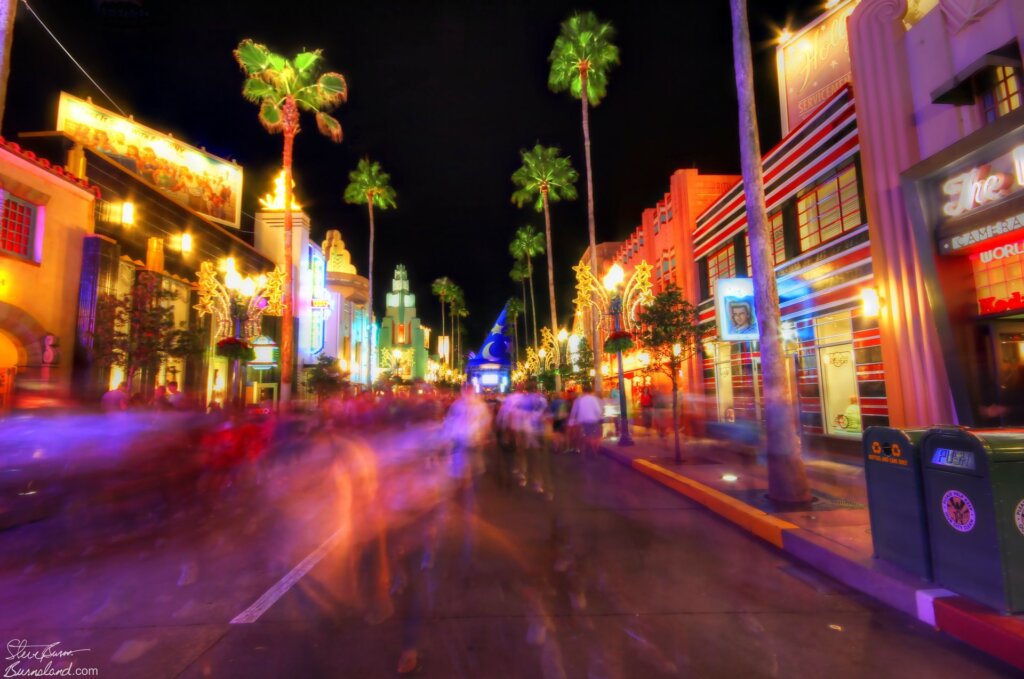 The end of the day at Disney’s Hollywood Studios at Walt Disney World