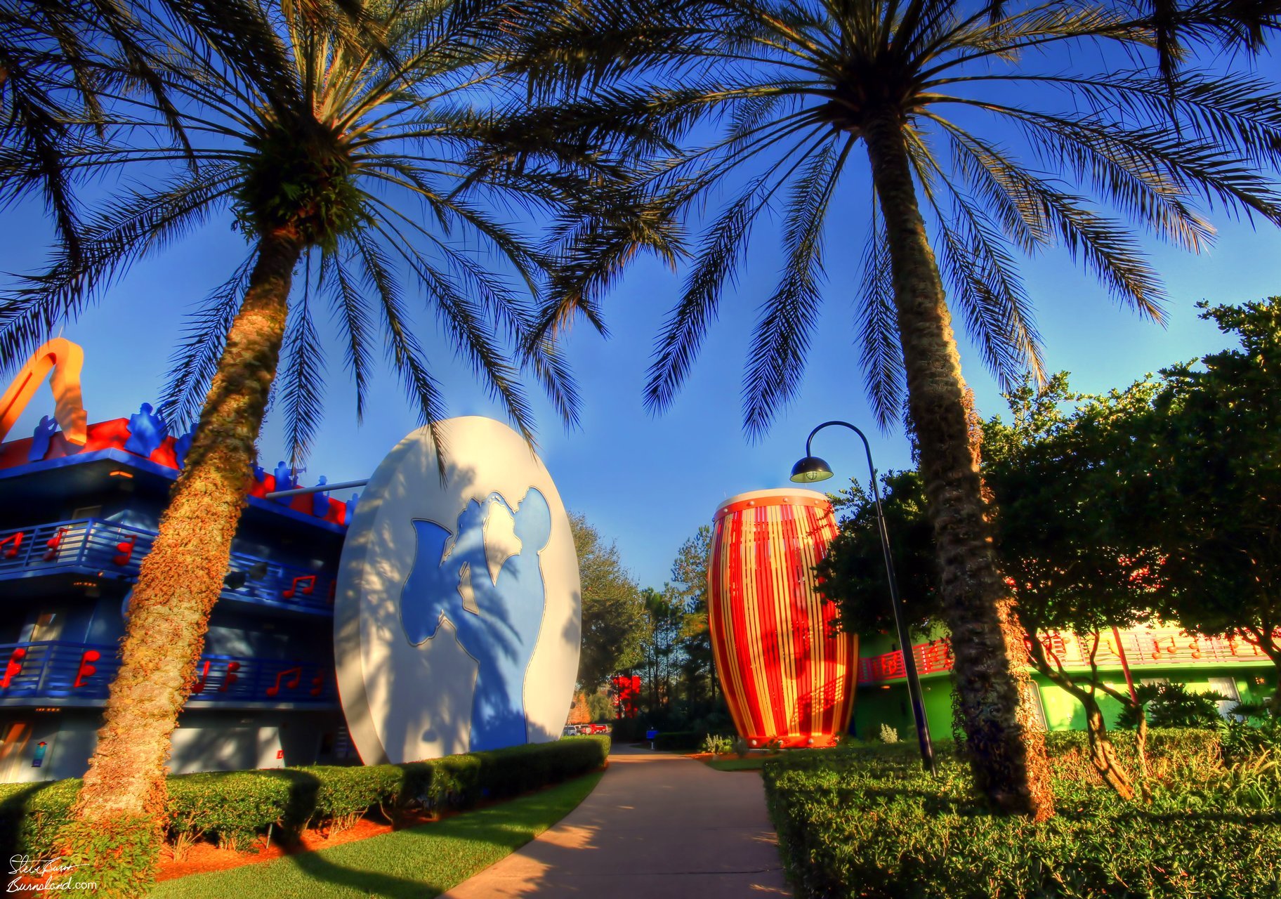 Jazz and Calypso at the All-Star Music Resort at Walt Disney World