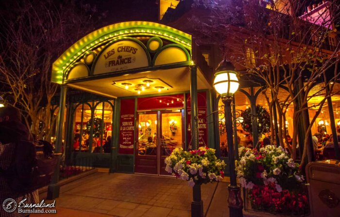 Les Chefs de France in Epcot at Walt Disney World