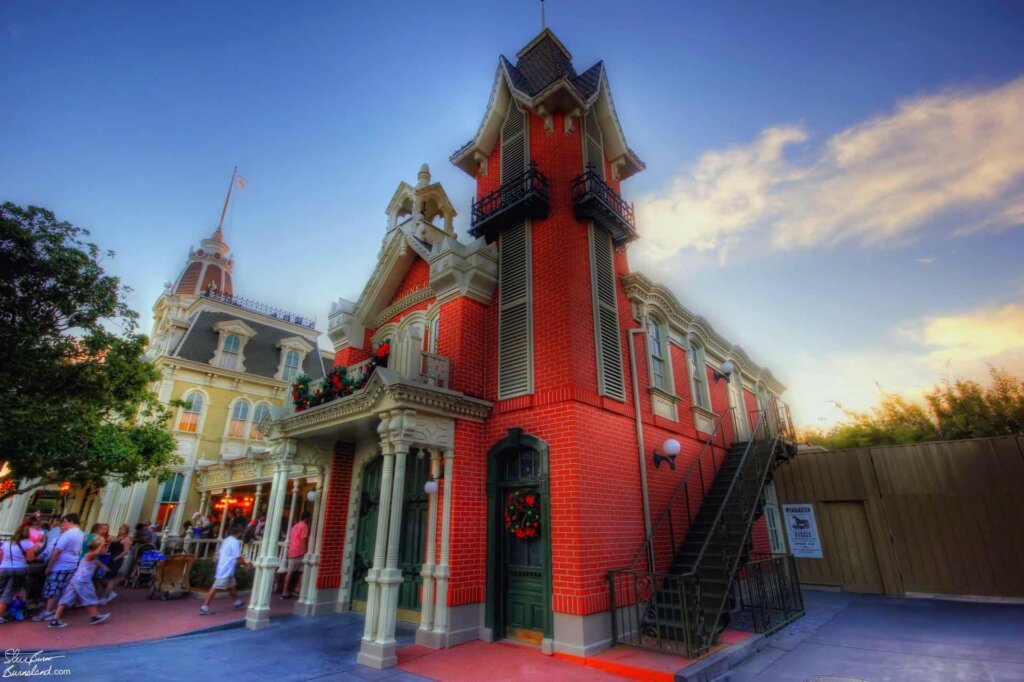 Main Street Fire Station in the Magic Kingdom at Walt Disney World