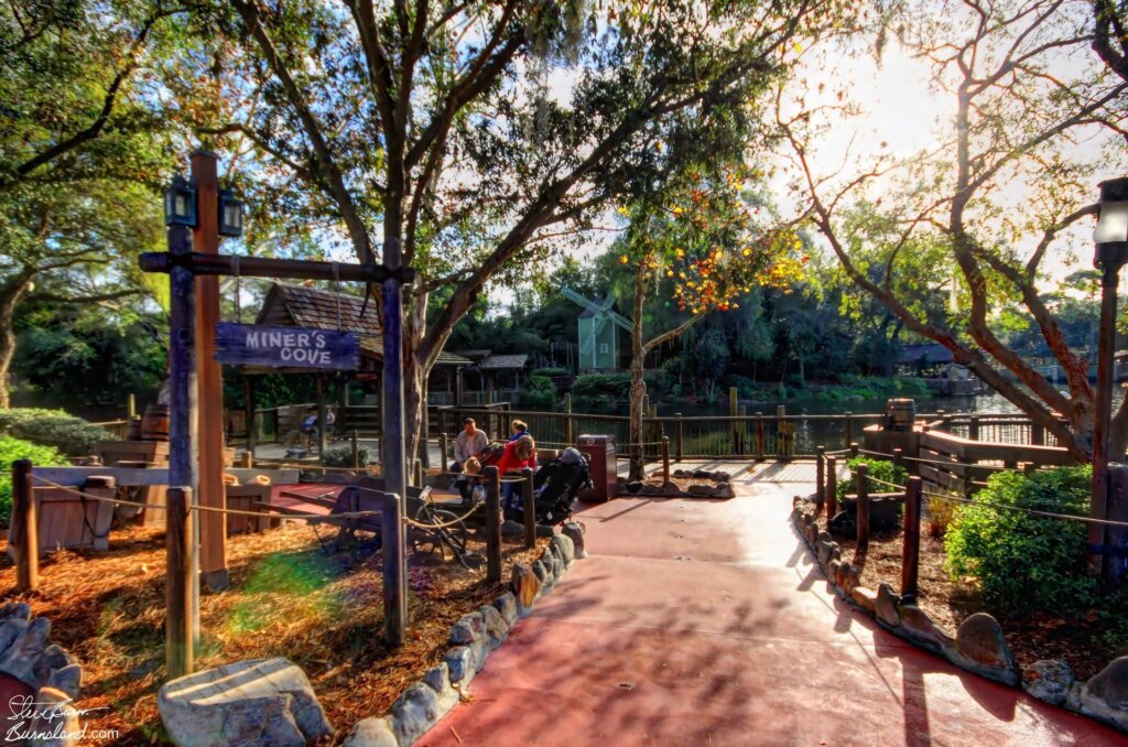 Miner’s Cove at Big Thunder Mountain in the Magic Kingdom at Walt Disney World