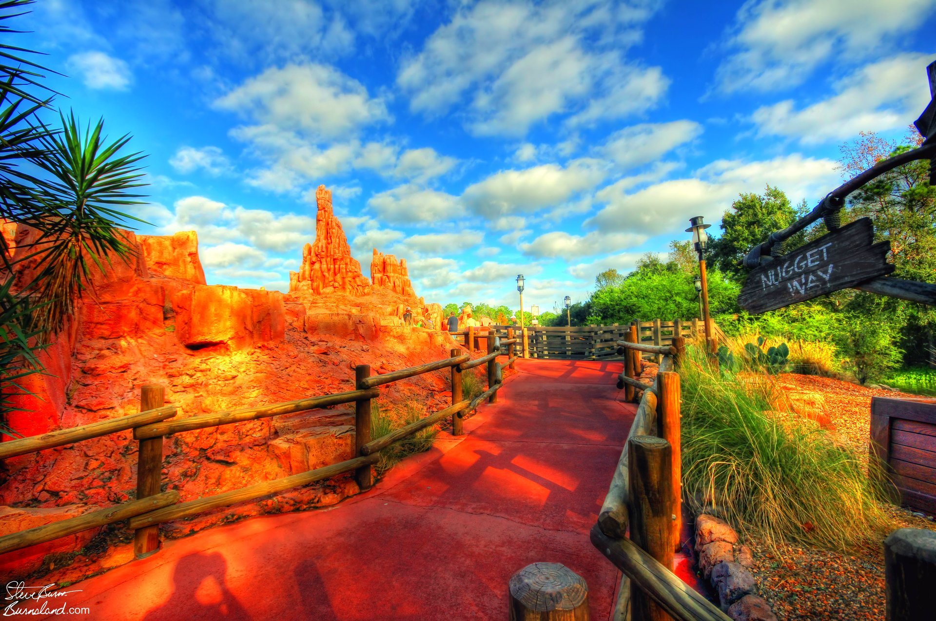 Nugget Way at Big Thunder Mountain in the Magic Kingdom at Walt Disney World