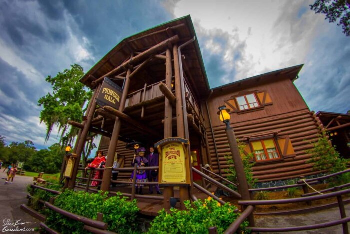 Pioneer Hall in Fort Wilderness Campground at Walt Disney World