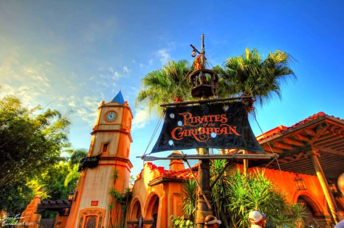 Pirates of the Caribbean in the Magic Kingdom at Walt Disney World