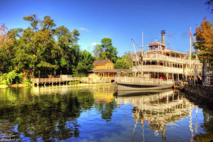 Rivers of America in the Magic Kingdom at Walt Disney World