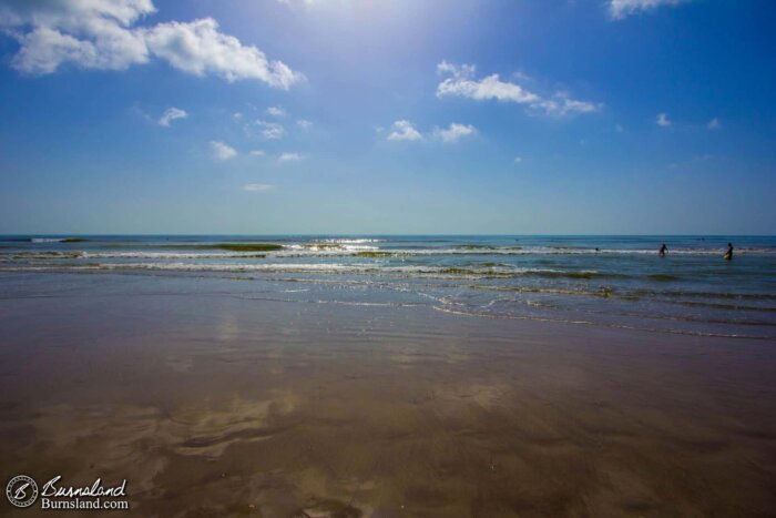 Sand and Sea at Cocoa Beach, Florida