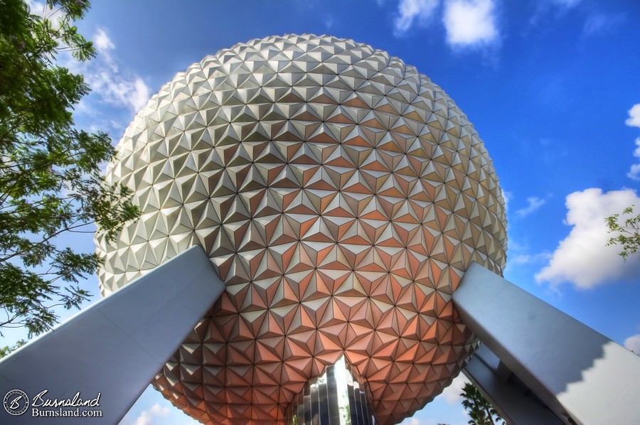 Spaceship Earth in Epcot at Walt Disney World