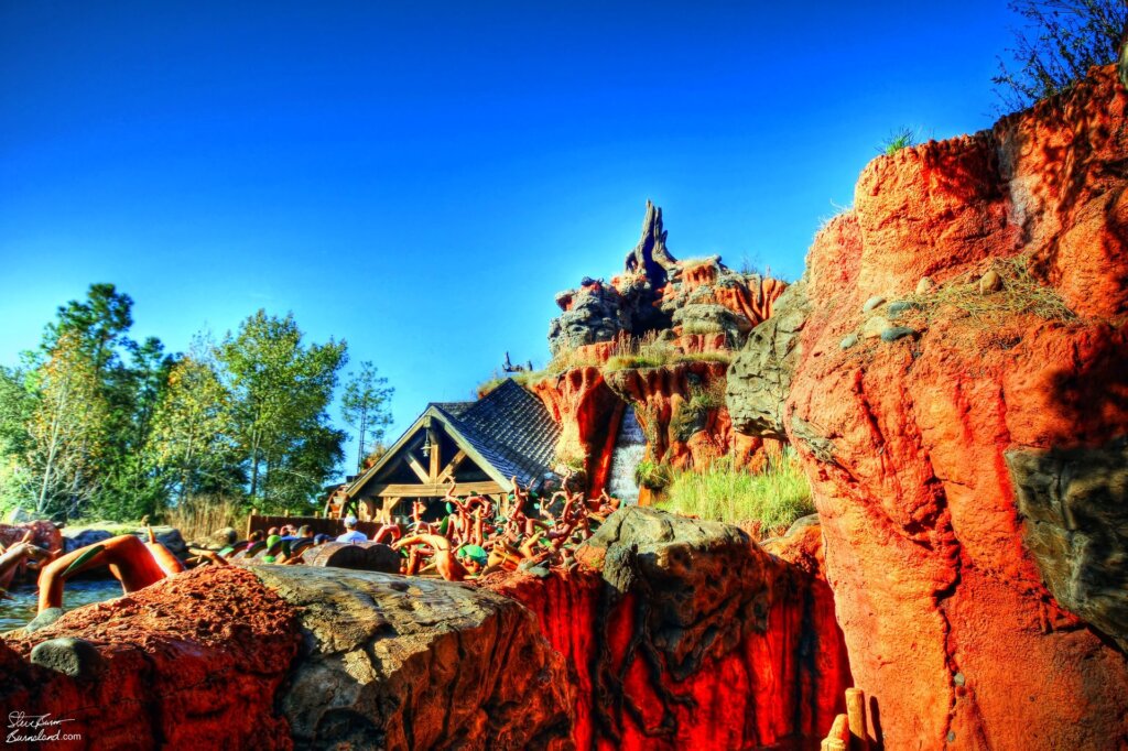 Splash Mountain in the Magic Kingdom at Walt Disney World