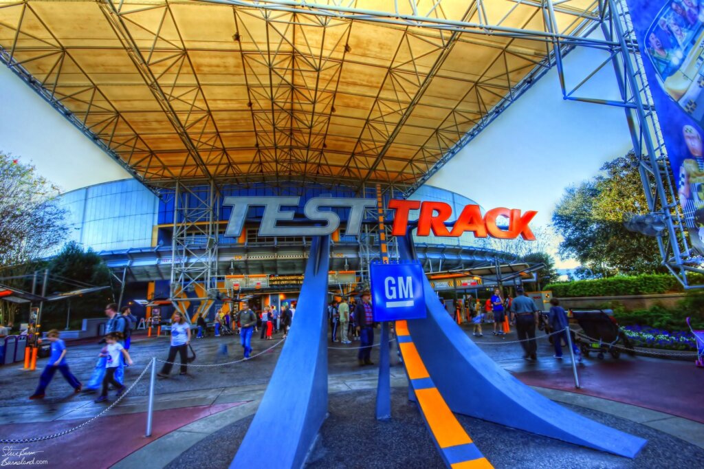 Test Track in Epcot at Walt Disney World