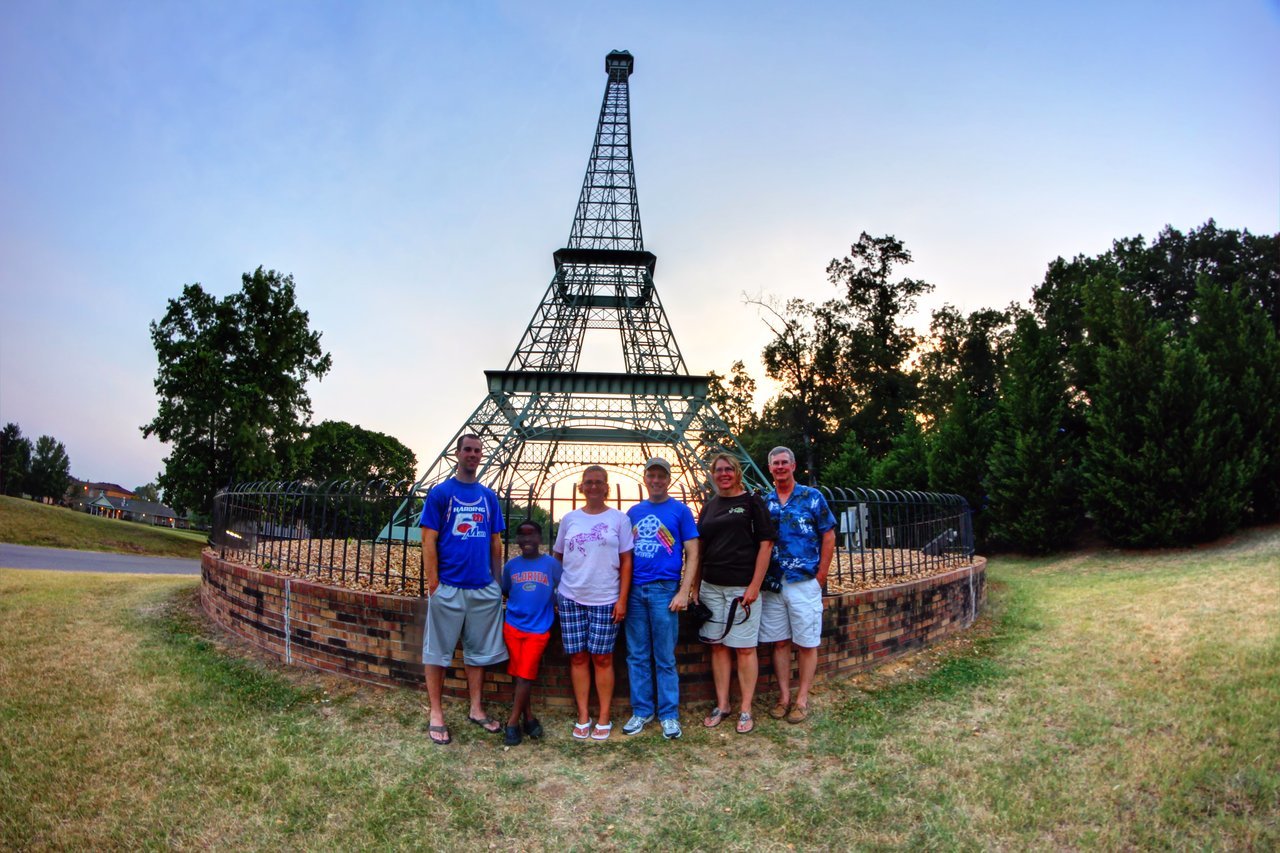 Eiffel Tower Group Photo