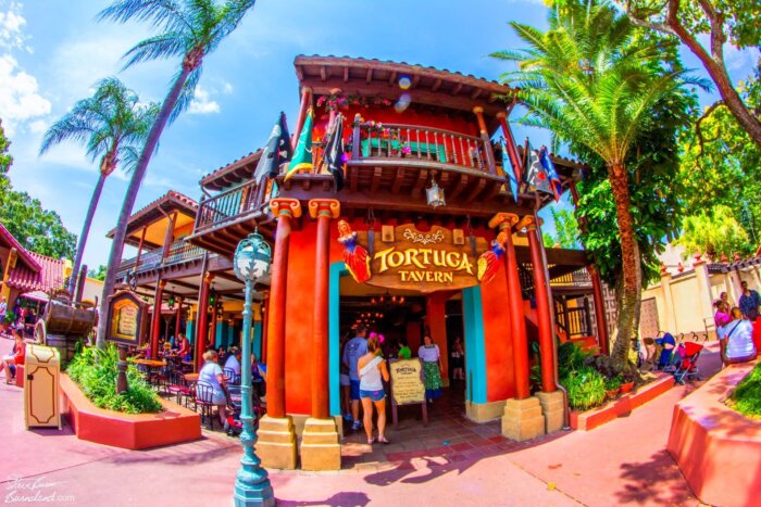 Tortuga Tavern in Adventureland in the Magic Kingdom at Walt Disney World