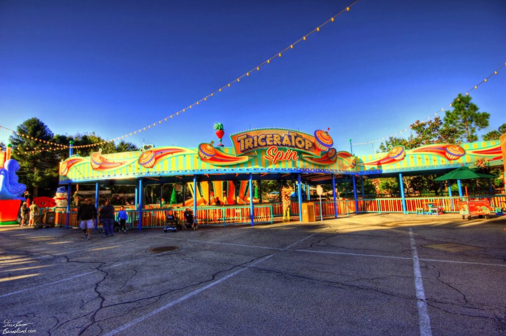 Triceratop Spin in Disney’s Animal Kingdom at Walt Disney World