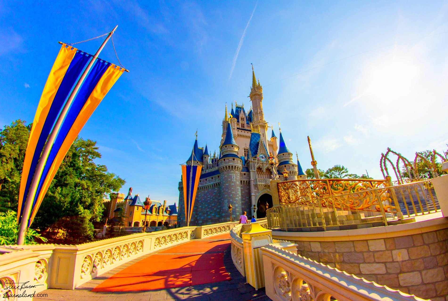 Daily Photo: Walking up to Cinderella Castle