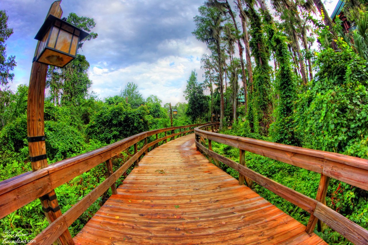 Daily Photo: Wilderness Lodge Boardwalk