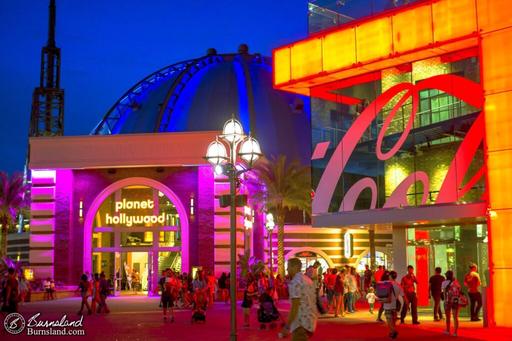 Disney Springs at Night