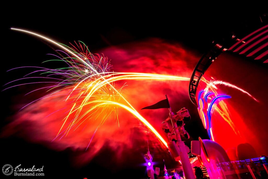 Disney Cruise fireworks