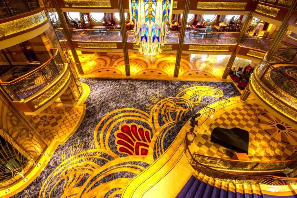 The Disney Dream Lobby